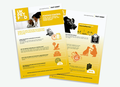 Pet food labelling - understanding portion guidelines - Factsheet.pdf ...