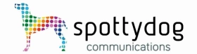 Logo of Spottydog Communications 